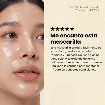 Despierta Con Una Piel Más Clara Con La MASCARILLA KÓJICO & CÚRCUMA