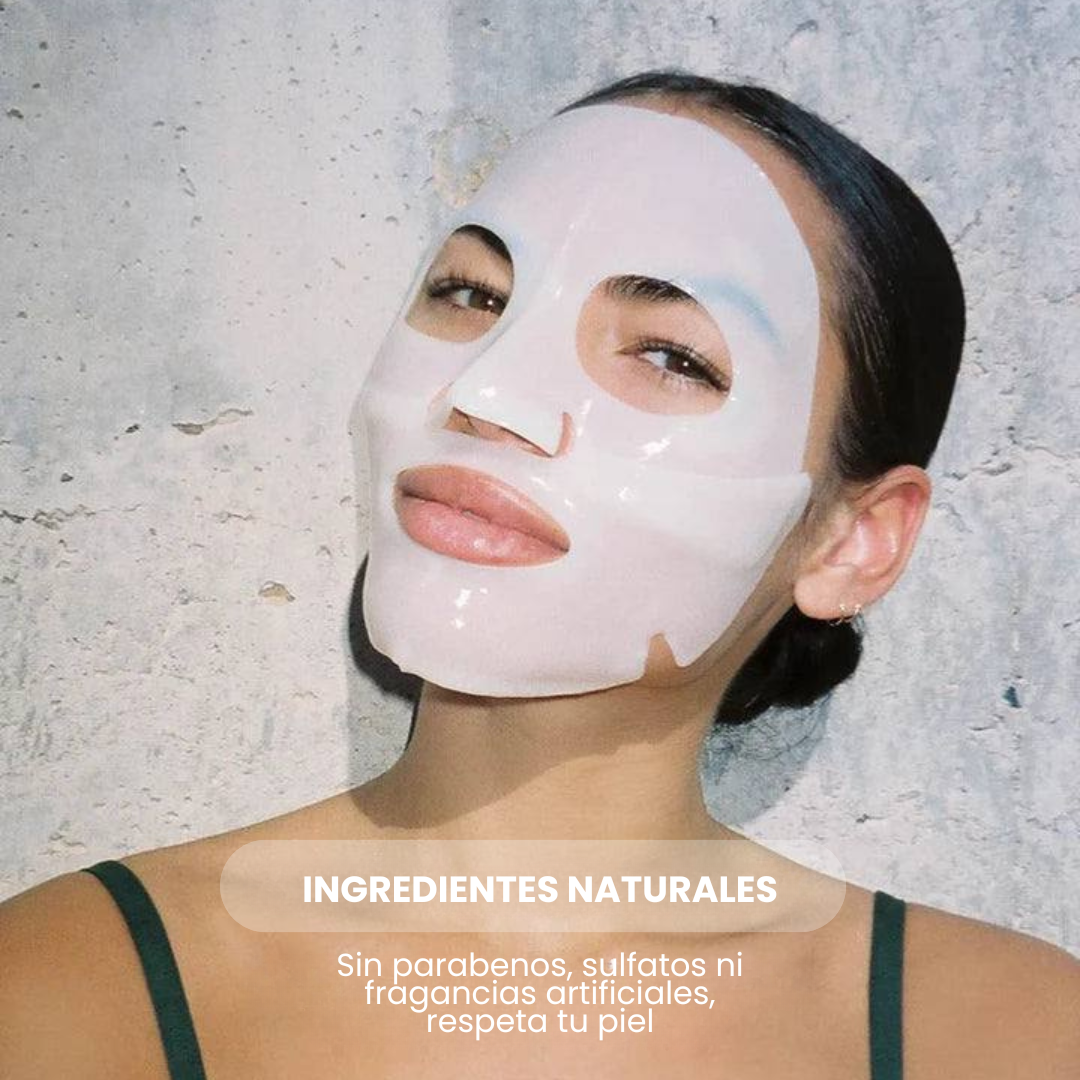 SkinMask™ – Mascarilla Bio-Colágeno Antiarrugas 75%
