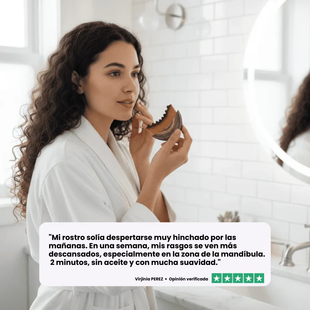 CepiLymph™ – Cepillo de Drenaje Linfático Facial