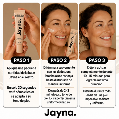 Jayna™ - Base Perfecta Adaptadora