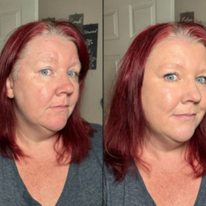 Base de maquillaje 2 en 1 con brocha integrada