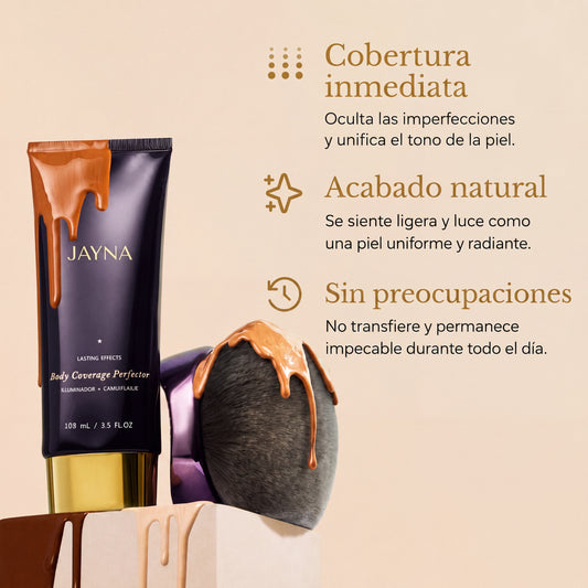 Jayna Perfector Corporal™ Voll deckendes Körper-Make-up – ohne Abfärben